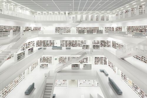 Library Stuttgart Library Stuttgart