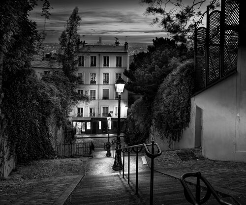 Escalier Montmartre Escalier Montmartre